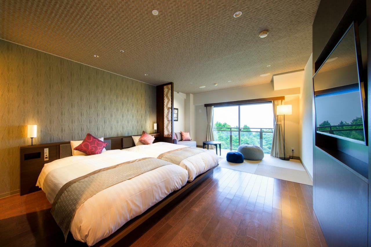 Chambre de Style Occidental Japonais avec Vue sur Mont Fuji - Non-Fumeurs